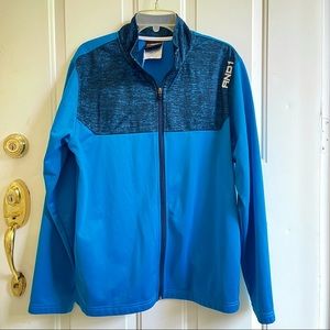 AND1 blue zipper jacket